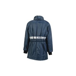 Planam Gefrierhaus-Parka marine, Innenfutter kornblau