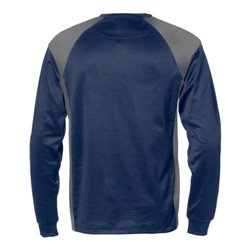 Fristads Langarm-T-Shirt 7071 THV Marine/Grau (Herren)