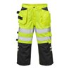 Fristads High Vis 3/4 Handwerkerhose Kl. 2 2027 PLU Gelb (Herren)