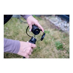 Brennenstuhl Qualitäts-Gummikabel IP44 10m schwarz