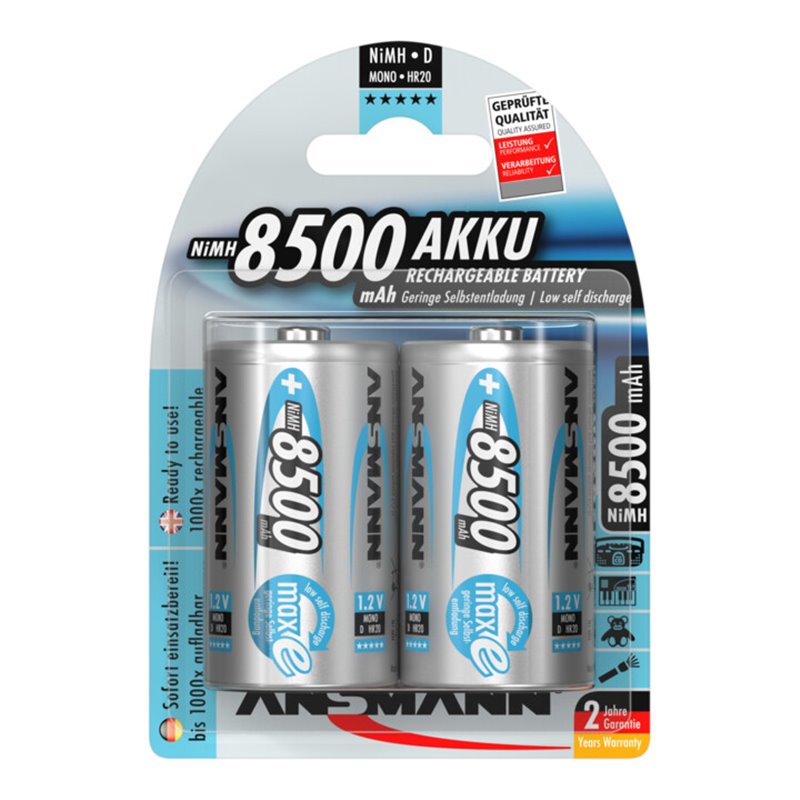 Akkuzelle Mono MAX E 1,2V ANSMANN Blister