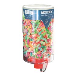 Moldex Gehörschutzstöpsel SparkPlugs 7850 in Spenderbox SNR 35dB 500 Paar