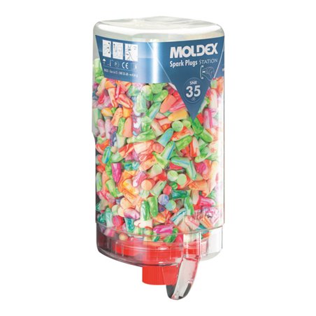 Moldex Gehörschutzstöpsel SparkPlugs 7850 in Spenderbox SNR 35dB 500 Paar