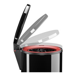 Hailo Tret-Abfallsammler Pure schwarz