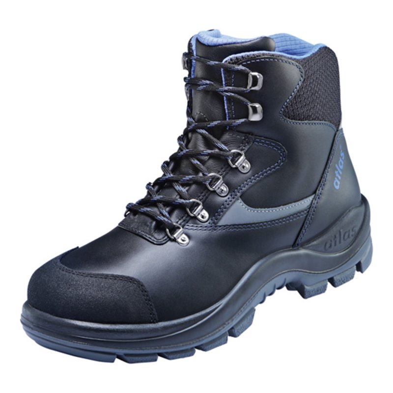 Atlas Sicherheitsstiefel TX 730 S3 C schwarz/blau