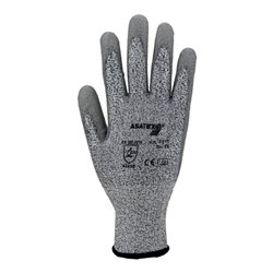 Asatex Schnittschutzhandschuhe grau PU-teilbeschicktet EN388 CE
