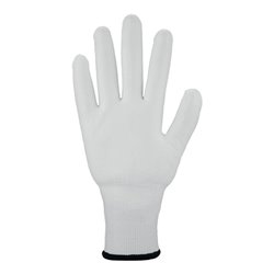 Asatex Schnittschutzhandschuhe weiß PU-teilbeschichtet mit Schnittschutz Level 3