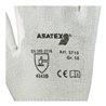 Asatex Schnittschutzhandschuhe weiß PU-teilbeschichtet mit Schnittschutz Level 3