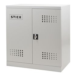 STIER Umwelt-Beistellschrank mit verzinkten Wannenböden 500 mm 2 1000 mm