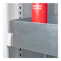 STIER Umwelt-Beistellschrank mit verzinkten Wannenböden 500 mm 2 1000 mm