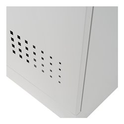 STIER Umwelt-Beistellschrank mit verzinkten Wannenböden 500 mm 2 1000 mm