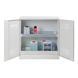 STIER Umwelt-Beistellschrank mit verzinkten Wannenböden 500 mm 2 1000 mm