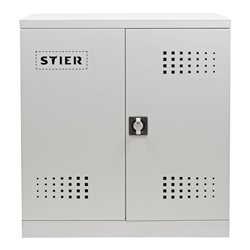 STIER Umwelt-Beistellschrank mit verzinkten Wannenböden 500 mm 2 1000 mm