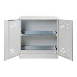 STIER Umwelt-Beistellschrank mit verzinkten Wannenböden 500 mm 2 1000 mm