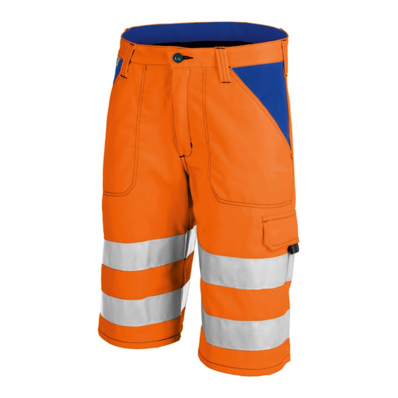 Kübler PSA High Vis Inno Plus Bermuda 2110 warnorange/kornblumenblau