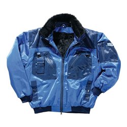 Now Pilotenjacke königsblau/hydronblau