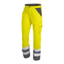 Kübler PSA High Vis Inno Plus Hose 2109 warngelb/anthrazit