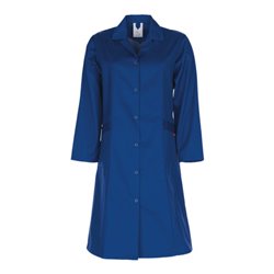 Planam Damen-Mantel 1/1 Arm MG kornblau
