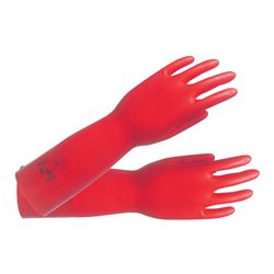Ansell Handschuhe EN388/374 Kat. III Sol-Vex 37-900 Nitril velourisiert rot