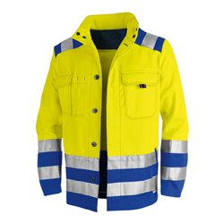 Kübler PSA High Vis Inno Plus Jacke 1107 warngelb/kornblumenblau