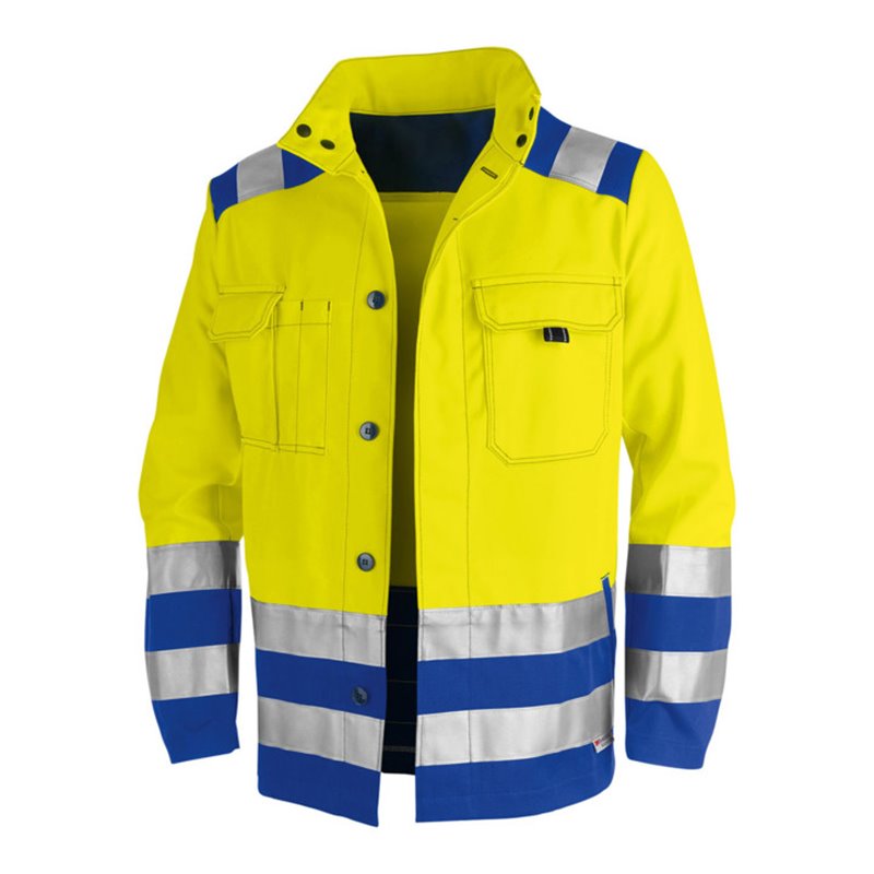 Kübler PSA High Vis Inno Plus Jacke 1107 warngelb/kornblumenblau