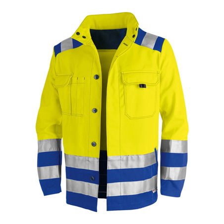 Kübler PSA High Vis Inno Plus Jacke 1107 warngelb/kornblumenblau