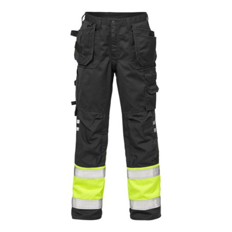Fristads High Vis Handwerkerhose Kl. 1 2029 PLU Gelb (Herren)