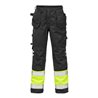 Fristads High Vis Handwerkerhose Kl. 1 2029 PLU Gelb (Herren)