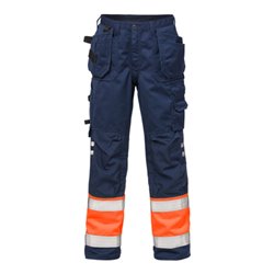 Fristads High Vis Handwerkerhose Kl. 1 2029 PLU Orange (Herren)