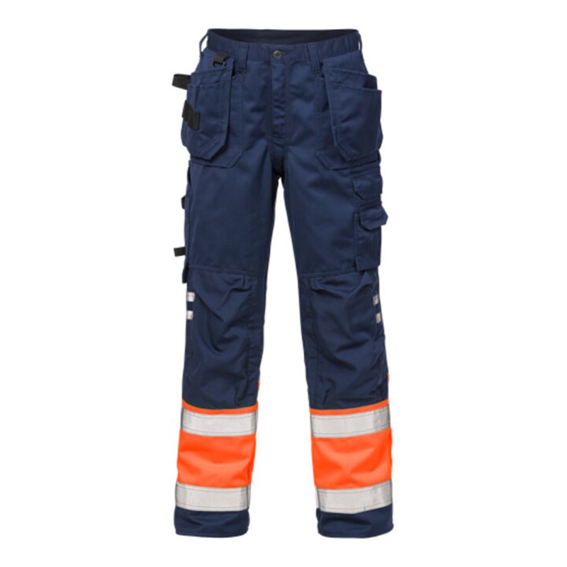 Fristads High Vis Handwerkerhose Kl. 1 2029 PLU Orange (Herren)