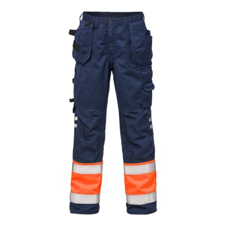 Fristads High Vis Handwerkerhose Kl. 1 2029 PLU Orange (Herren)