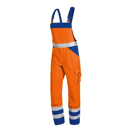 Kübler PSA High Vis Inno Plus Latzhose 3108 warnorange/kornblumenblau