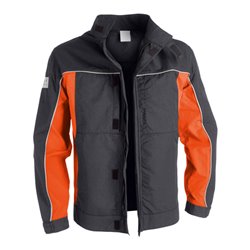 Kübler PSA Kermel Top Jacke 1312 dunkelgrau/orange
