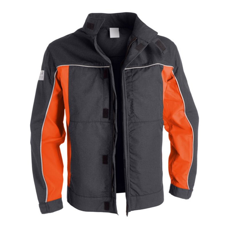 Kübler PSA Kermel Top Jacke 1312 dunkelgrau/orange