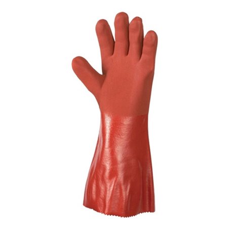 Honeywell Handschuhe PVC rot Mainbis 40 G Sperian Baumwoll-Interlock-Träger