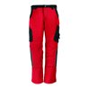 FHB Arbeitshose Bruno 130430 rot/schwarz