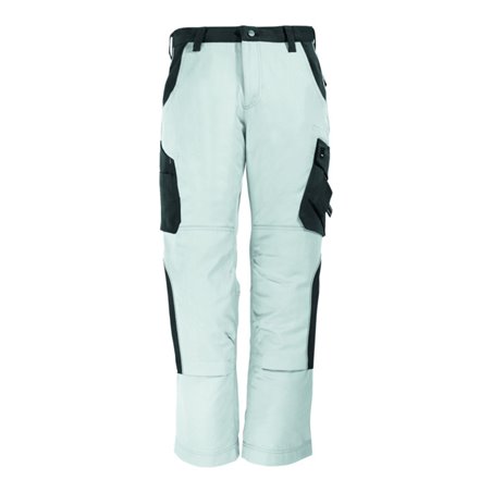 FHB Arbeitshose Bruno 130430 weiß/anthrazit