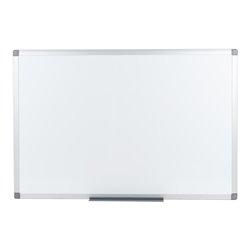 STIER Whiteboard magnetisch mit Alu-Rahmen