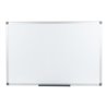 STIER Whiteboard magnetisch mit Alu-Rahmen
