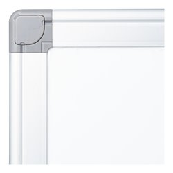 STIER Whiteboard magnetisch mit Alu-Rahmen