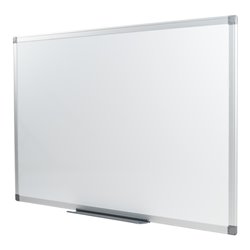 STIER Whiteboard magnetisch mit Alu-Rahmen