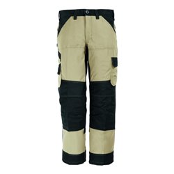 FHB Arbeitshose Markus 11460 beige/schwarz