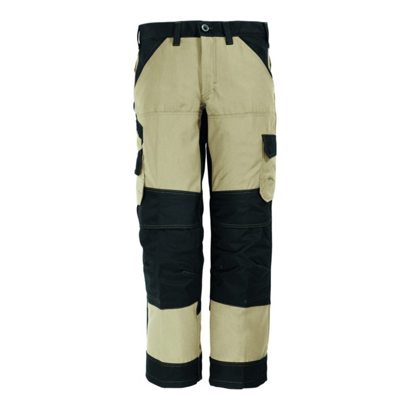 FHB Arbeitshose Markus 11460 beige/schwarz