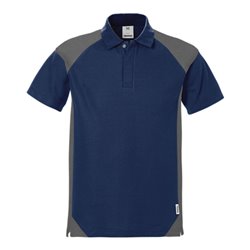 Fristads Poloshirt 7047 PHV Marine/Grau (Herren)