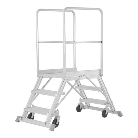 Hymer Podesttreppe fahrbar beidseitig begehbar