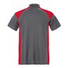 Fristads Poloshirt 7047 PHV Rot Grau (Herren)