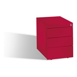 C+P Sitzcontainer Asisto M/3/3/3 Himbeerrot