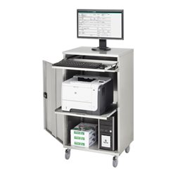 Rau Edelstahl-Computer-Schrank M65 520 mm