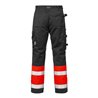 Fristads High Vis Handwerkerhose Kl. 1 2029 PLU Rot (Herren)