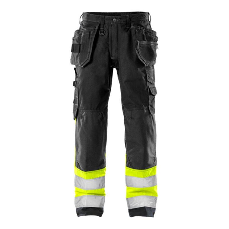 Fristads High Vis Handwerkerhose Kl. 1 2093 NYC Gelb (Herren)